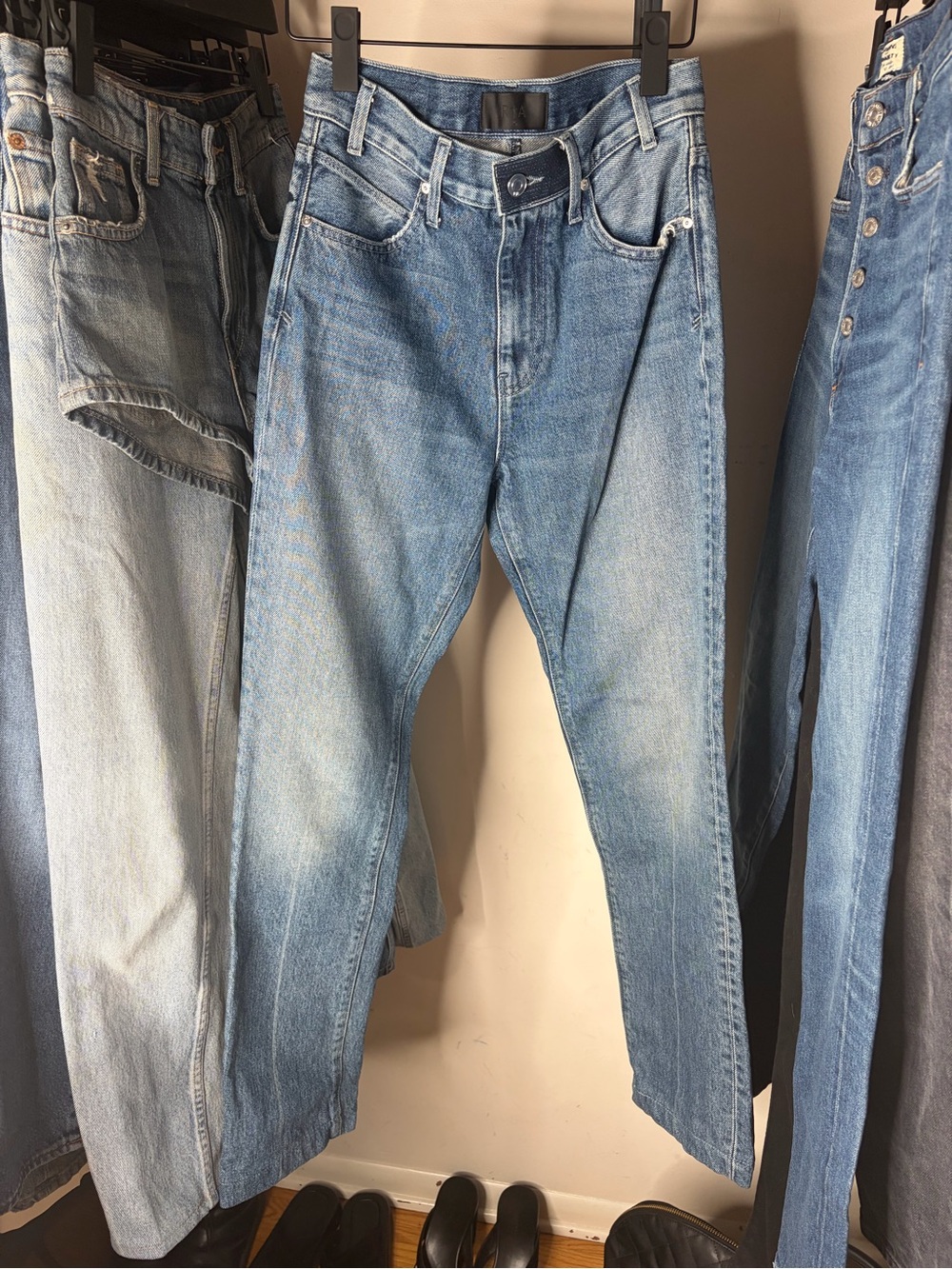 RtA Slim Straight Light Blue Jeans